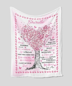Heart Tree Quilt Blanket for Daughter - Great Gifts for Family