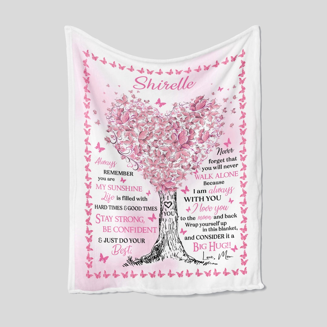 Heart Tree Quilt Blanket for Daughter - Great Gifts for Family
