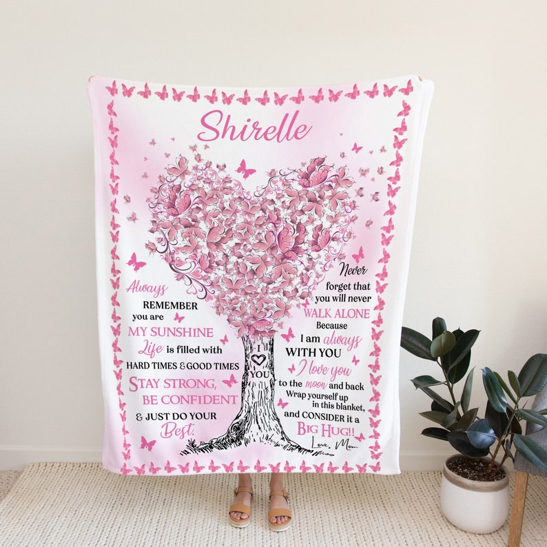 Heart Tree Quilt Blanket for Daughter - Great Gifts for Family - Image 2