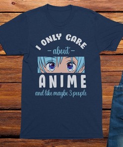 I Love Anime T-Shirt - Unisex Tee, I Love Anime & Comics, Gift for Fans & Lovers