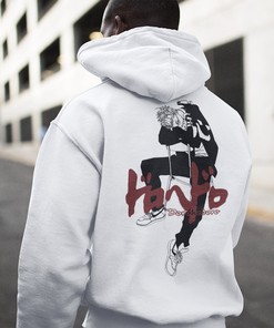 Ideal Anime Fan Gift - Dorohedoro Hoodie Featuring Kaiman and Aikawa