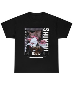 Ideal Gift for Anime Lovers - Bleach Shunsui Tee and Shirt for Him