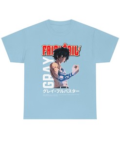 Ideal Gift for Fans - Fairy Tail Gray Tee and Shirt for Him