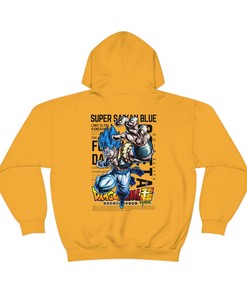 Impressive Gogeta's Anime Hoodie from Dragon Ball - The Best Fan Gift