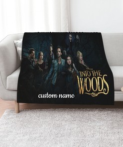 Into The Woods Personalized Quilt Bedding Set for Home Decor and Picnic - Great Gifts for Family