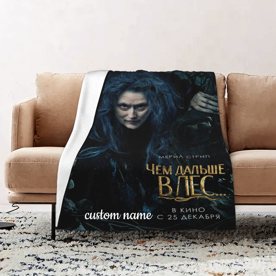 Into The Woods Personalized Quilt Blanket for Home Decoration and Sofa