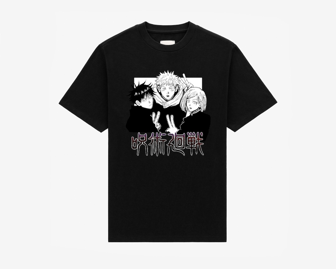 JJK Anime Graphic Tee - Perfect Gift for Anime Lovers - High Quality T-Shirt