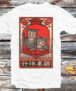 Japan Cat Evolution T-Shirt - Cute Japanese Cartoon Cat Lovers Tee: Fan Gift Included