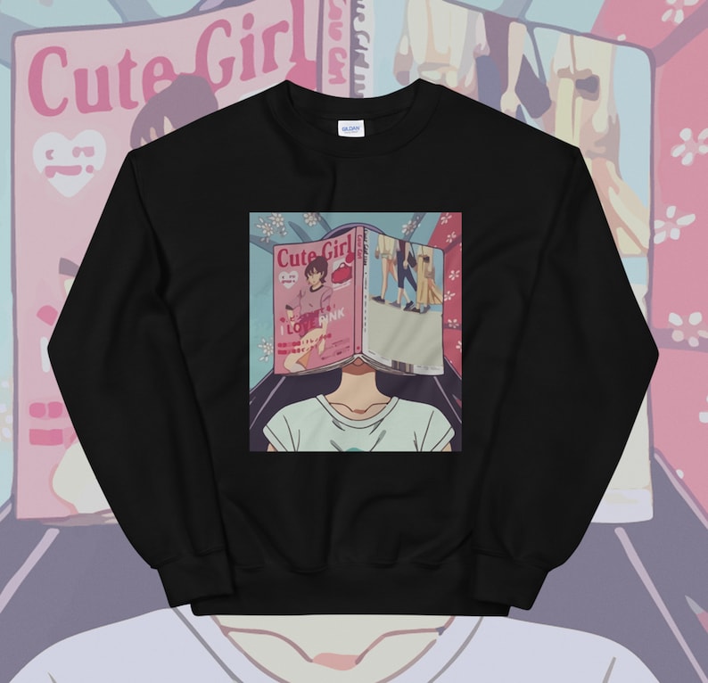 Japanese 90s Anime Sweater - Motivational Sweater with Aesthetic Design | Fan Gift - Image 2