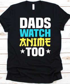 Japanese Animation Graphic T-Shirt for Anime Dad, Perfect Father's Day Gift for Manga Readers, Ideal for Anime Fans