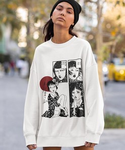 Japanese Anime Hoodie, Dark Gothic Sweatshirt & Horror Hoodie - Perfect Gift for Anime Lovers