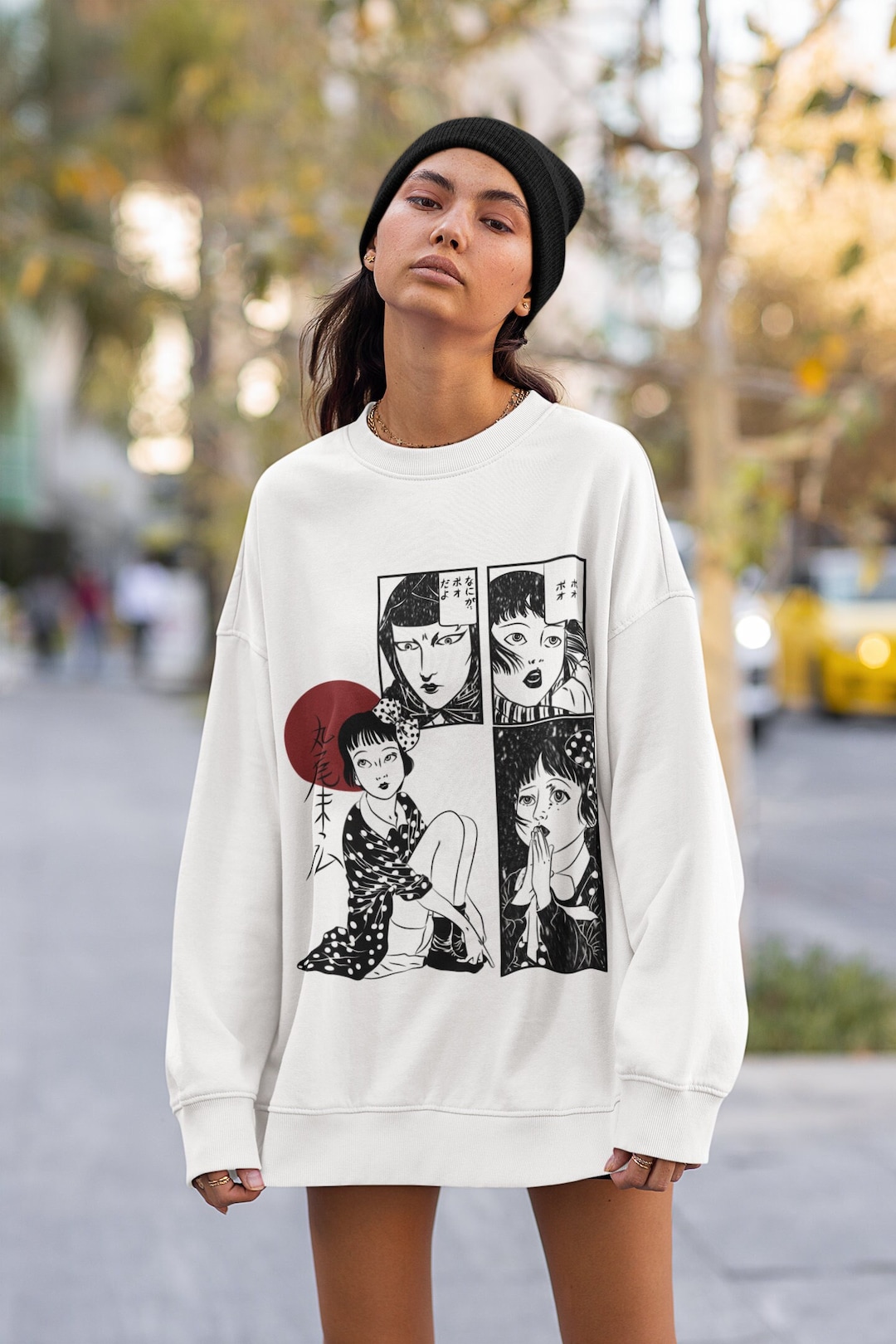 Japanese Anime Hoodie, Dark Gothic Sweatshirt & Horror Hoodie - Perfect Gift for Anime Lovers