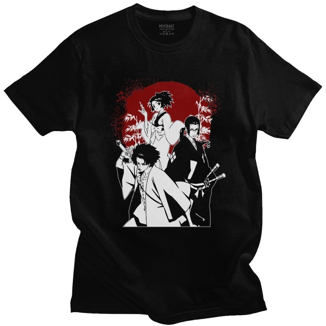 Japanese Anime Samurai Champloo Tee - Cool Shirt for Fans of Anime