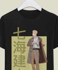 Japanese Anime Tee with Unique Manga Print T-Shirt - Gift for Anime Fans