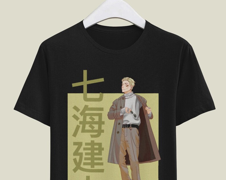 Japanese Anime Tee with Unique Manga Print T-Shirt - Gift for Anime Fans