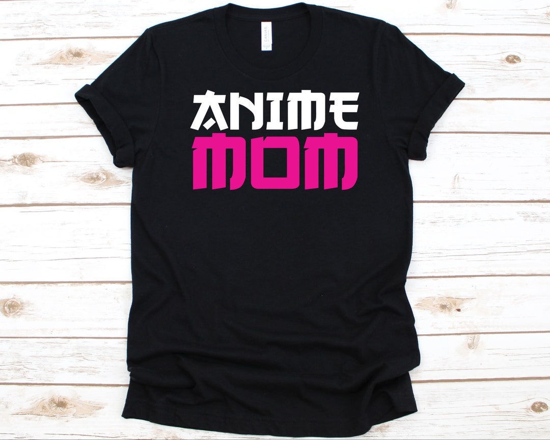 Japanese Cartoon T-Shirt for Anime Mom, Great Mother's Day Gift for Manga Addicts and Japanese Animation Fans
