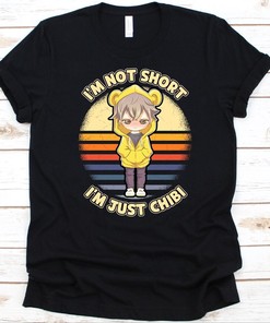 Japanese Chibi T-Shirt for Anime and Manga Enthusiasts, Perfect Unique Gift for Fans of Japanese Cartoon Art