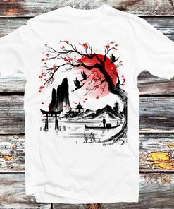 Japanese Dream Painting Illustration Art T-Shirt - Fan Gift Hoodie for Anime Fans