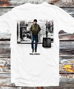 Japanese Taxi Driver Film Poster T-Shirt - Classic and Retro Gift for Anime Lovers