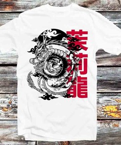 Jasmine Dragon Tea House Japanese Unisex Cartoon Anime Top - Vintage Retro Gift for Fans
