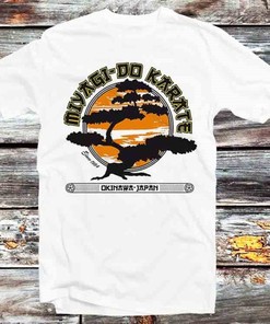 Karate Kid Miyagi Do Retro Cartoon Anime Tee - Great for Karate Fans, Perfect Gift