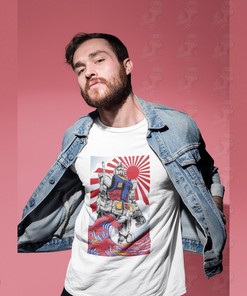 Kawaii Anime Tshirt with Unisex Gundam Vintage Shirt and Manga Graphic Tee