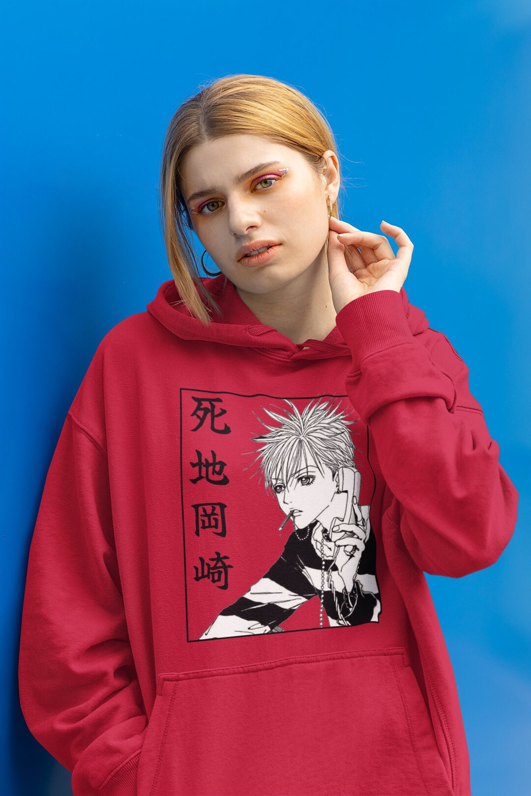 Kawaii Graphic Hoodie - Japanese Anime Hoodie and Manga Lover Sweater Gift