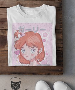 Kawaii Japanese Comics Tee - Manga Dragon Anime Shirt