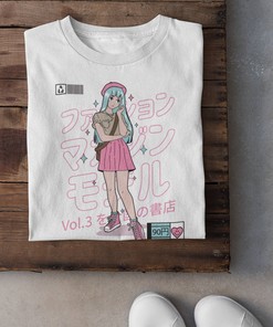 Kawaii Japanese Comics Tee - Manga Dragon Japanese Gift T-Shirt