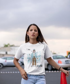 Kawaii Manga Girl Tee - Japanese Comics T-Shirt for Anime Lovers