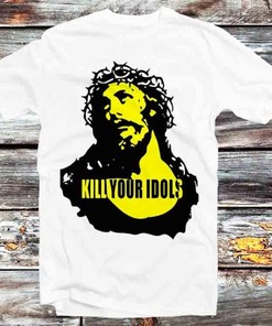 Kill Your Idols Hard Rock Vintage Style Tee for Anime Fans