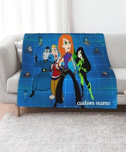 Kim Possible Custom Name Quilt Bedding Set - Perfect for Home Decoration, Family Gifts, Sofa Blanket