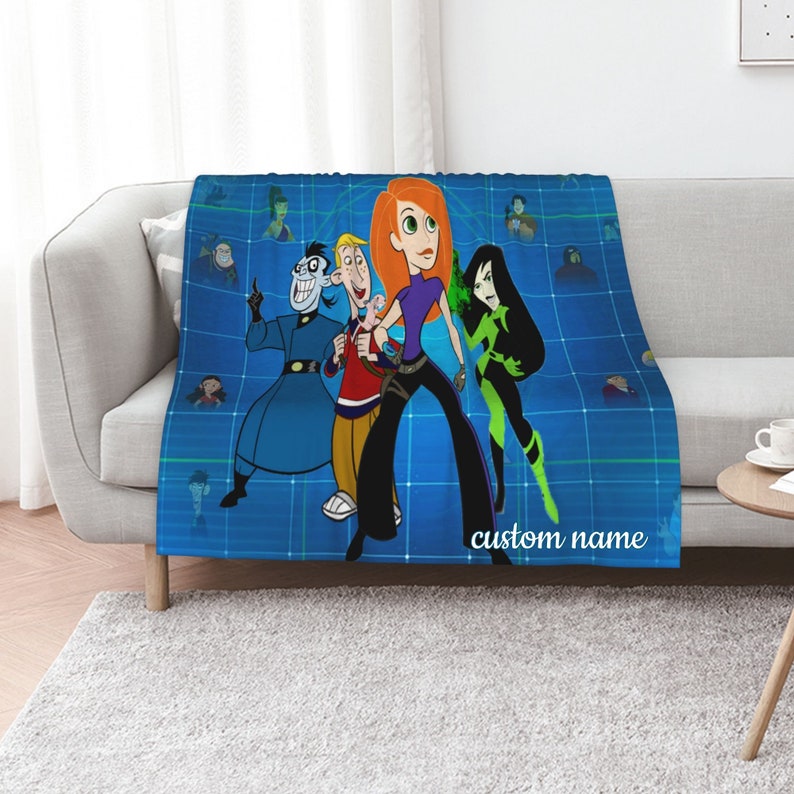 Kim Possible Custom Name Quilt Bedding Set - Perfect for Home Decoration, Family Gifts, Sofa Blanket - Image 2