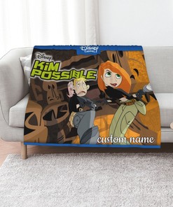 Kim Possible Quilt Bedding Set with Personalized Name - Perfect for Home Decoration & Sofa