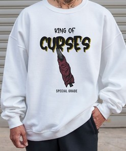 King Of Curses Hoodie: Cool Anime Sweatshirt & Curse User Apparel for Anime Lovers