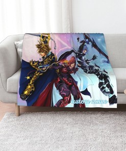 Kingdom Hearts Personalized Quilt Blanket - Suitable for Home Decoration & Great Gift for Family