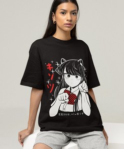 Komi Can't Communicate Waifu Shirt - Unisex Anime T-Shirt for Manga Lovers with Unique Graphic Tee