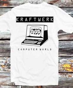 Kraftwerk Promo Release Computer World T-Shirt - Cool Gift for Anime and Music Fans