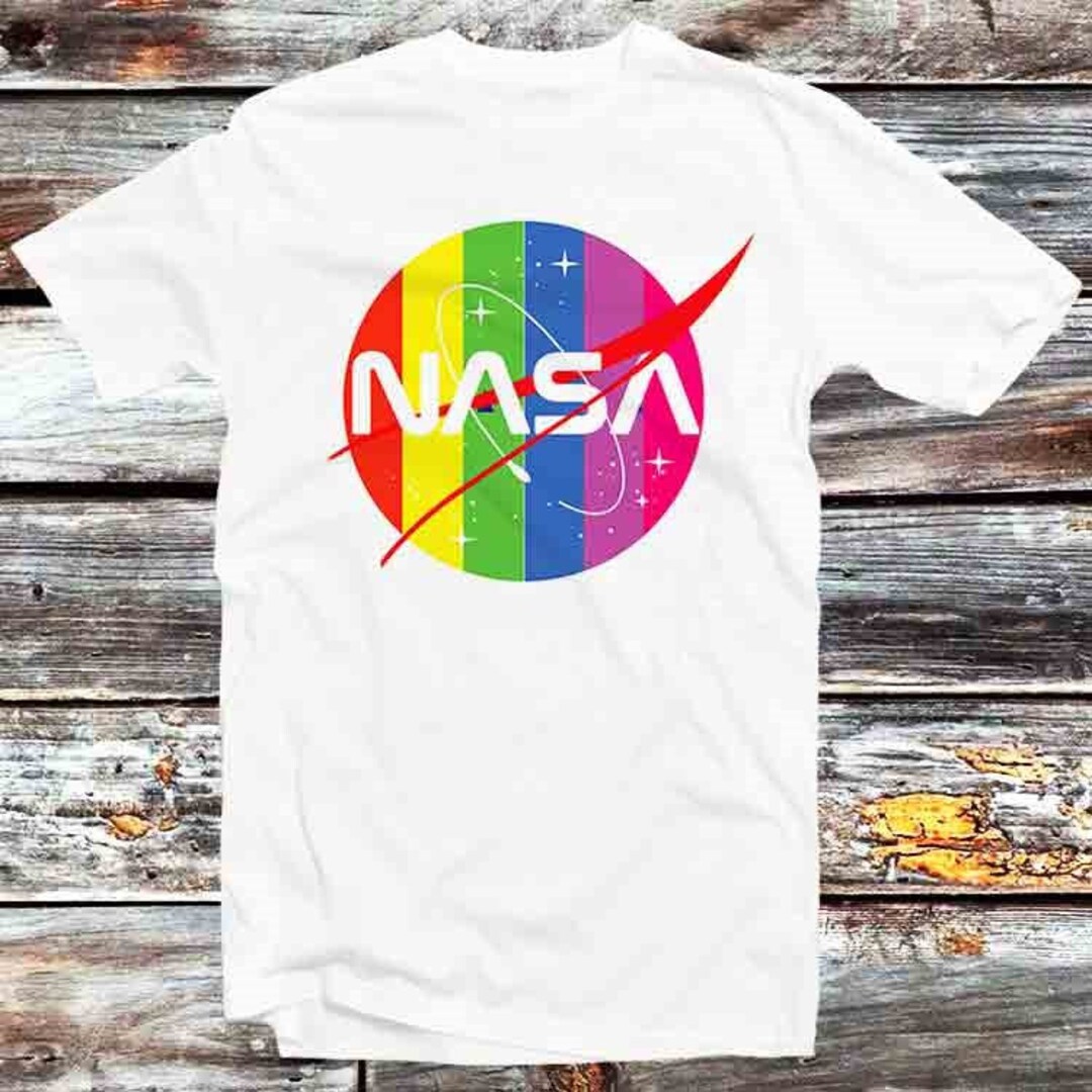 LGBT Gay Pride NASA Space Hoodie - Show Your Support for Equality and Space Exploration with This Cool Hoodie