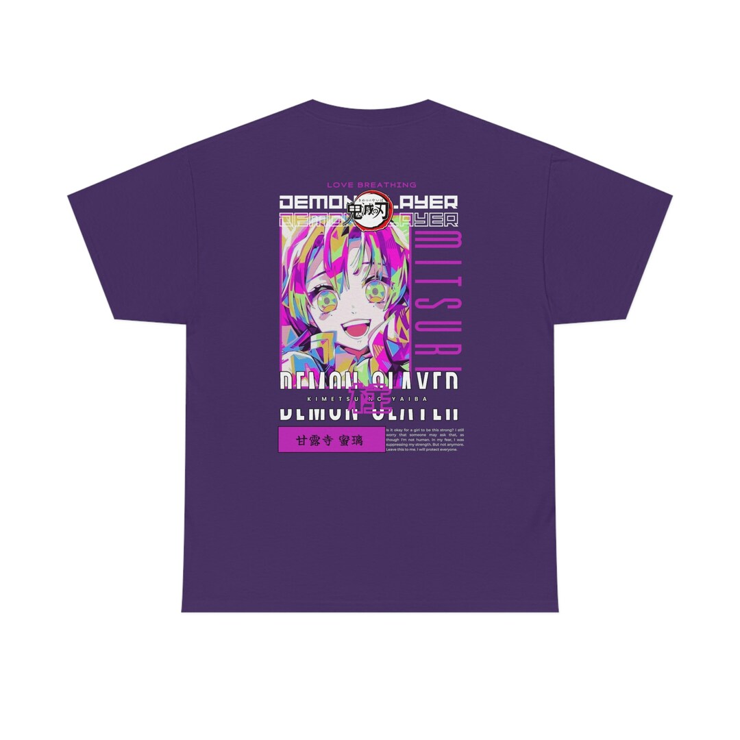 LOVE Anime Tee Active from D3MON SL4YER Series - The Best Anime Inspired Shirt for Him