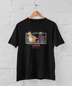 Lance's Dragon Elite Four Vintage Style Japanese Anime Tee - Gift Idea for Fans