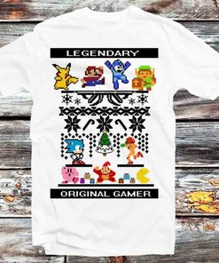 Legendary Gamer Oldies But Goldies Video Game Tee