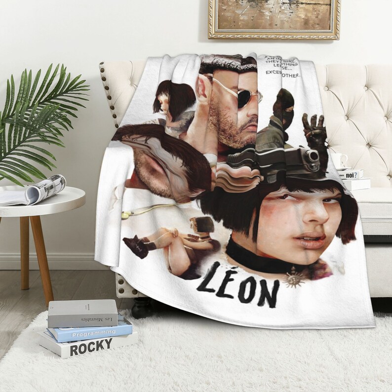 Leon Quilt Blanket Bedding Set for Home Decoration and Picnic - Personalized Gifts for Family - Image 4