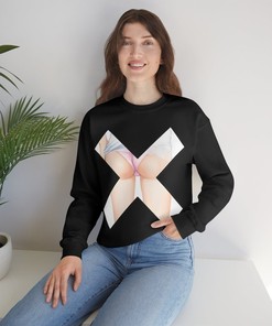 Lewd Anime Girl Sweatshirt - Unisex Crewneck for Anime Fans - Gifts For Fans