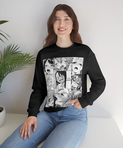 Lewd Anime Unisex Crewneck - Sweatshirt for Fans of Manga and Anime