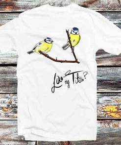 Like My Tits Birdwatching Tee - Perfect for Birdwatching Lovers, Retro Cartoon Anime T-Shirt