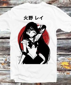 Limited Edition Sailor Moon Poster Tee - Trendy Anime/Cartoon Fan Gift with Style