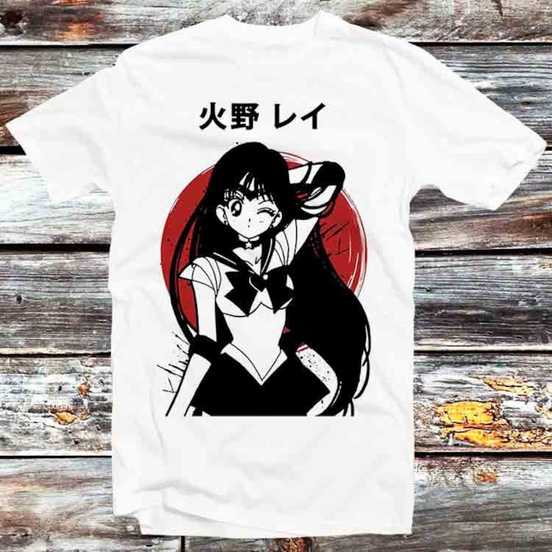 Limited Edition Sailor Moon Poster Tee - Trendy Anime/Cartoon Fan Gift with Style