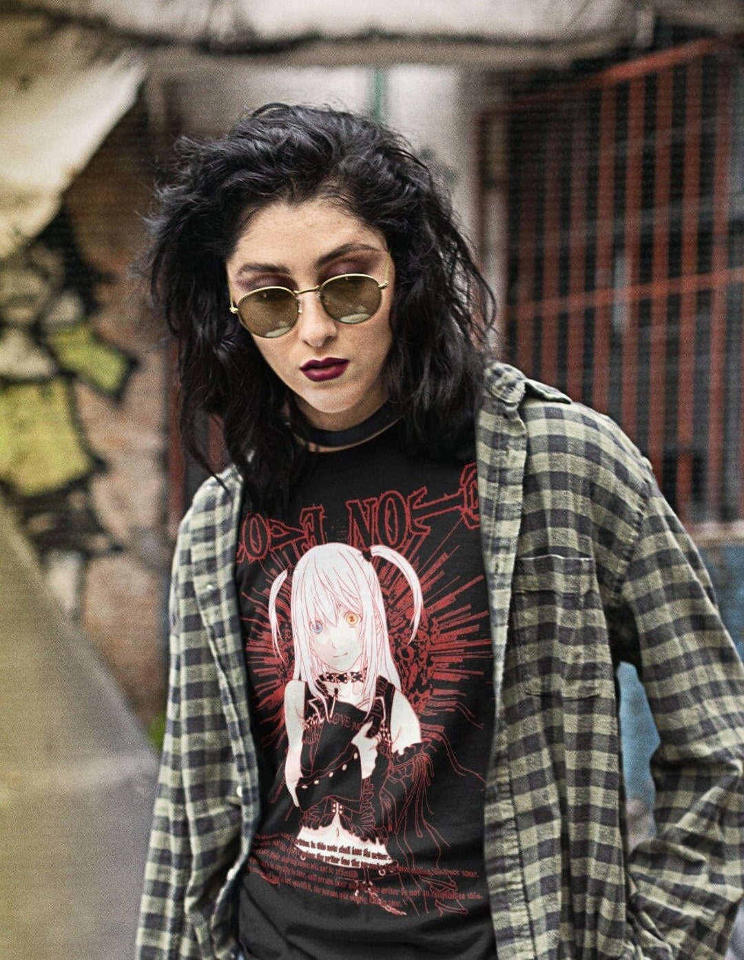 Love Note Alternative Dark Grunge TShirt Kawaii Metal Japanese