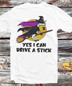 Magic Wizard Witch Driving Stick T-Shirt - Fun and Quirky Gift for Manga Lovers
